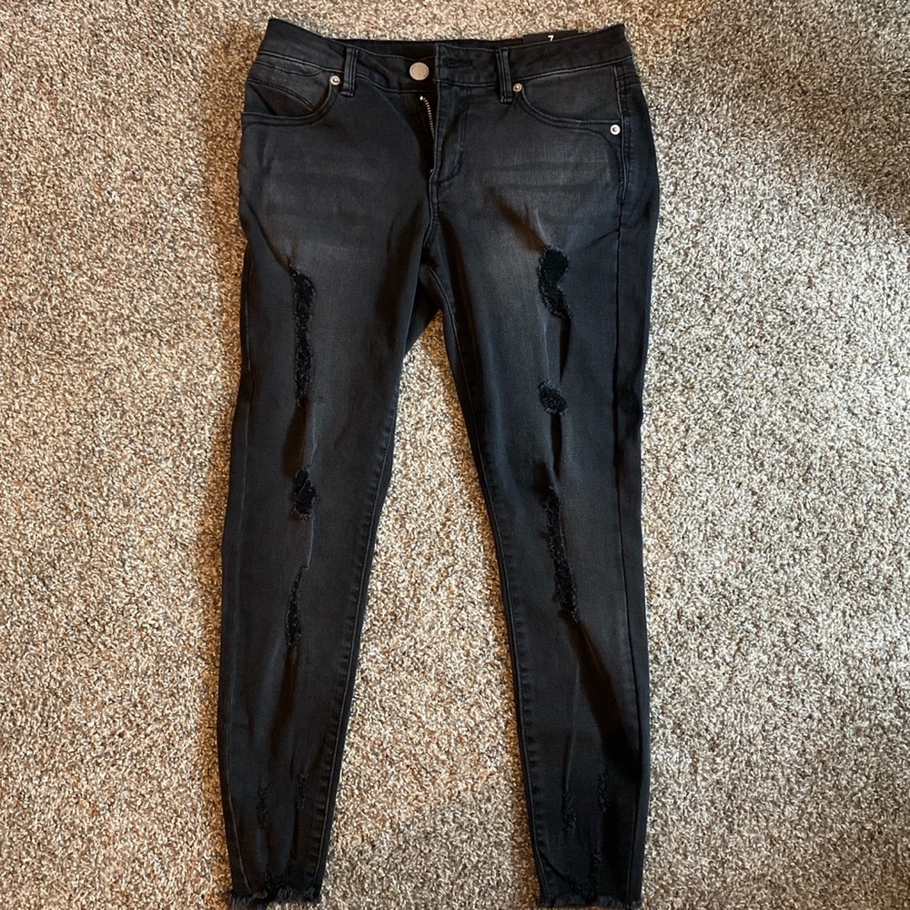 Fashion Nova ‘nervous around you’ jeans